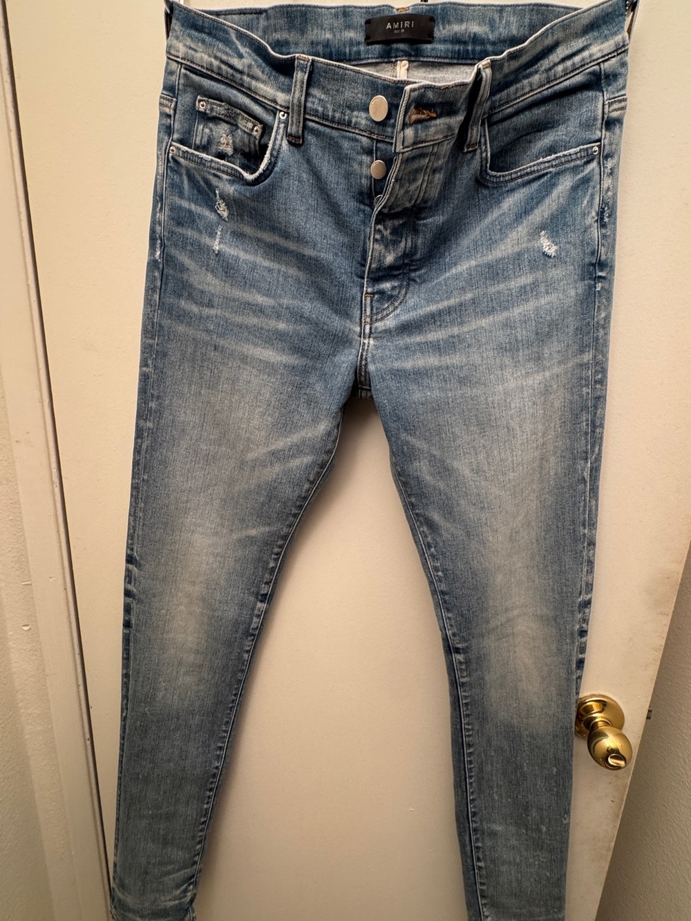 AMIRI Light Blue Skinny Men's Jeans